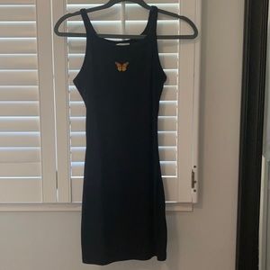 Princess Polly body con ribbed mini dress size 4